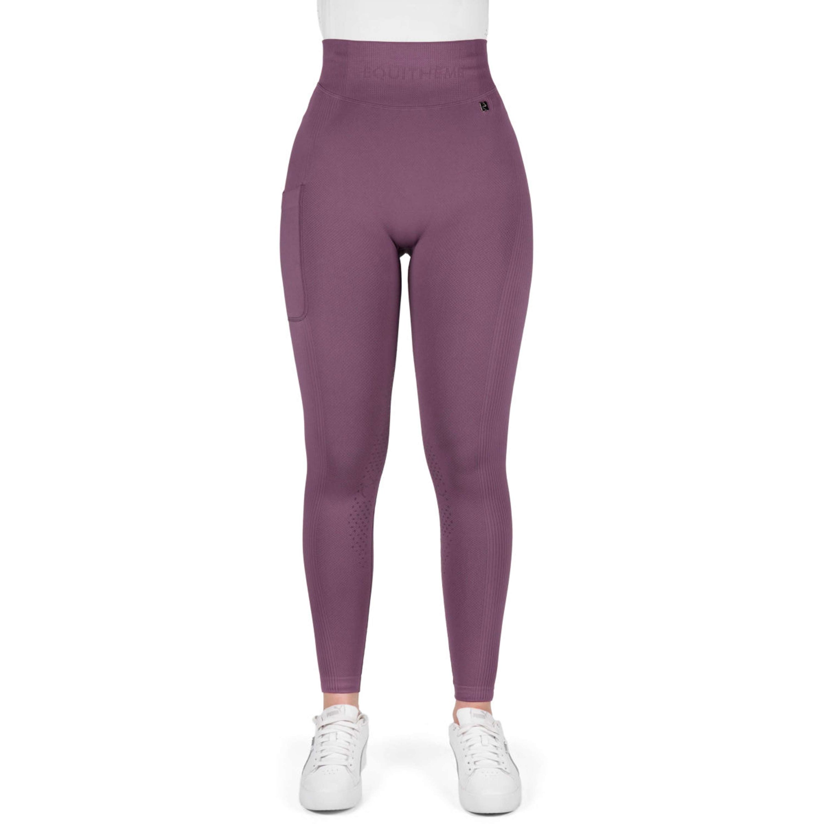 EQUITHÈME Reitleggings Acacia Full Grip Lila EQUITHÈME Reitleggings Acacia Full Grip Lila