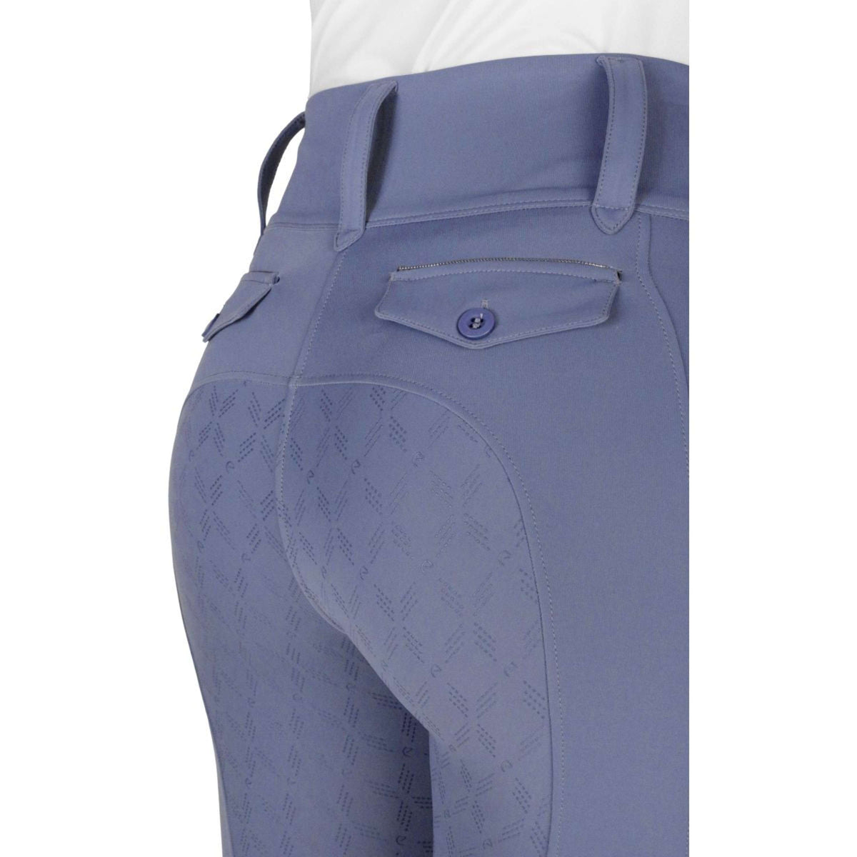 EQUITHÈME Reitleggings Alize Full Grip Grau