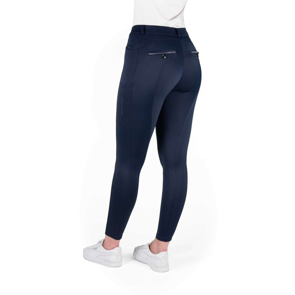 EQUITHÈME Reithose Capucine Knie Grip Navy