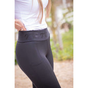 Pénélope Reitleggings Delphe Full Grip Schwarz