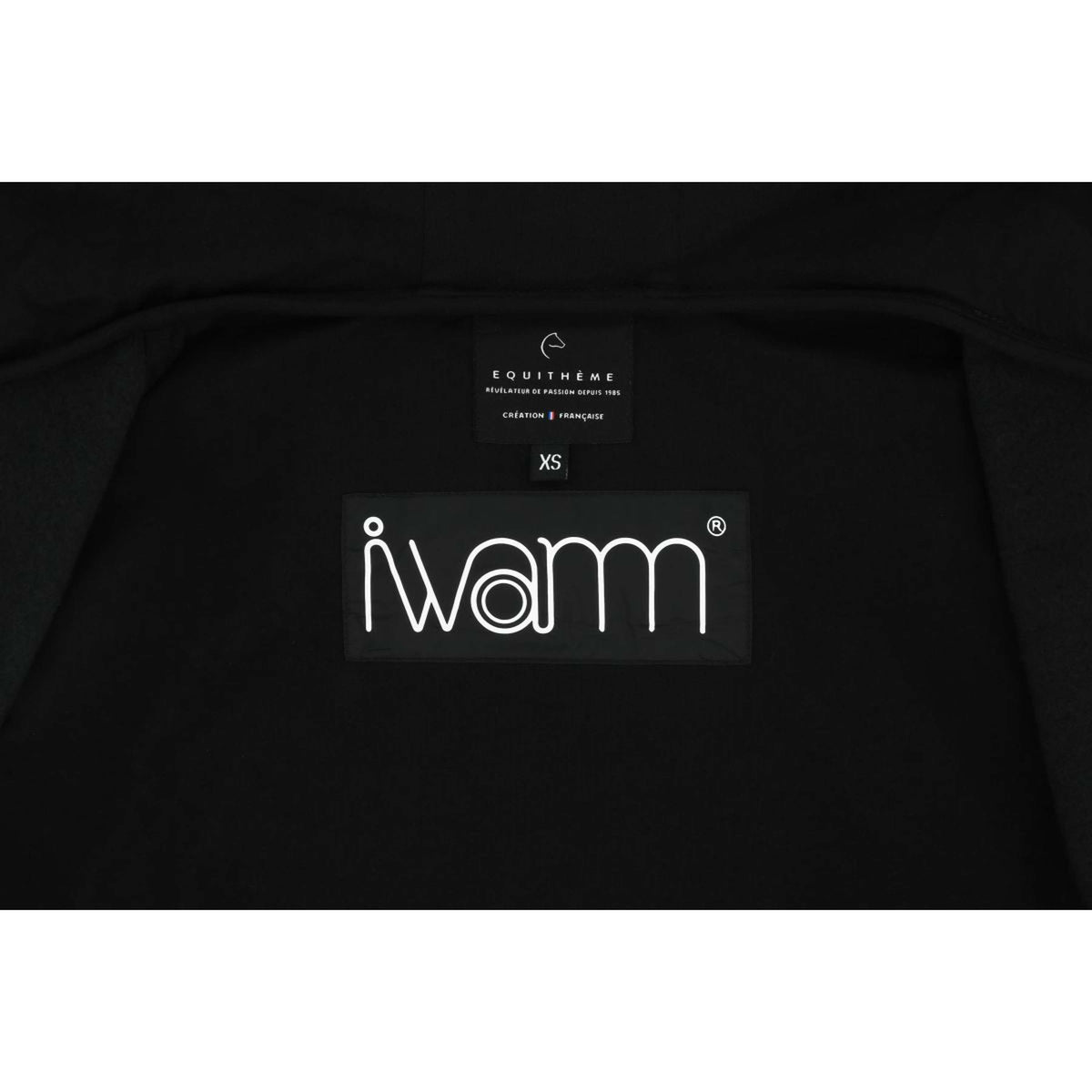 EQUITHÈME Jacke Heated Owen Schwarz