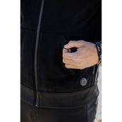 EQUITHÈME Jacke Heated Owen Schwarz
