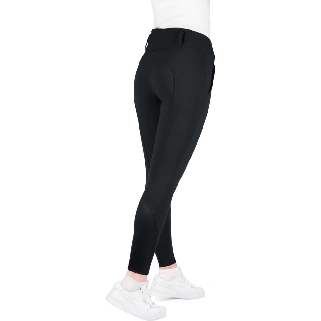 EQUITHÈME Reithose Sierra Heated Full Grip Schwarz