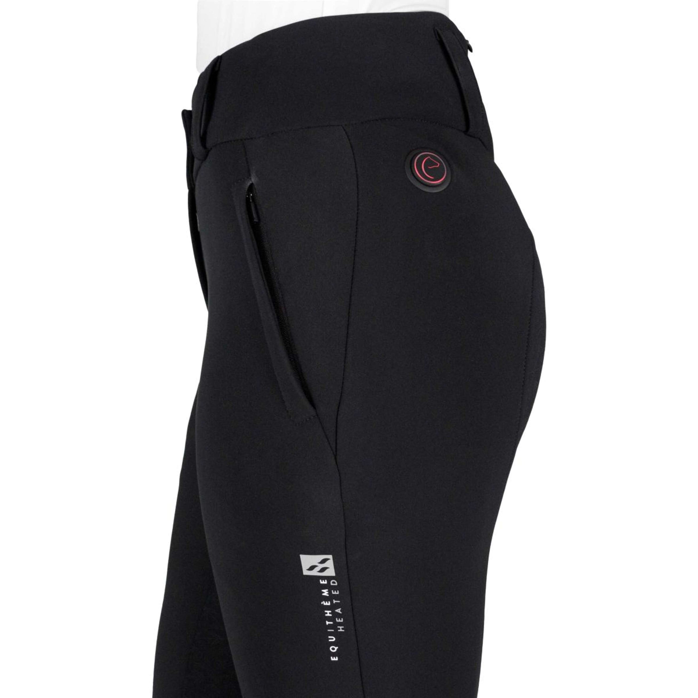 EQUITHÈME Reithose Sierra Heated Full Grip Schwarz EQUITHÈME Reithose Sierra Heated Full Grip Schwarz
