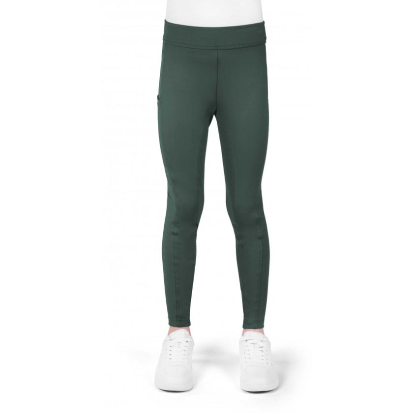 EQUITHÈME Reitleggings Birdy Kids Full Grip Khaki