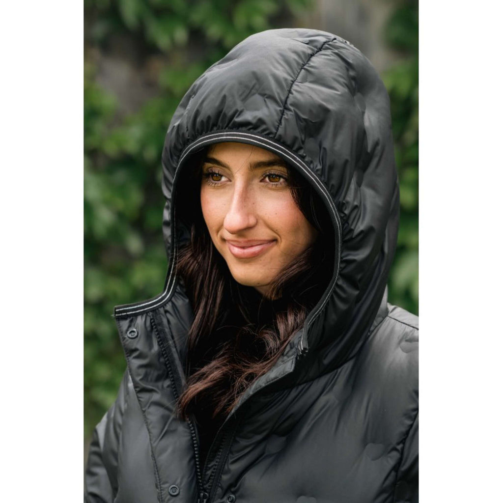 EQUITHÈME Lange Jacke Doris Schwarz