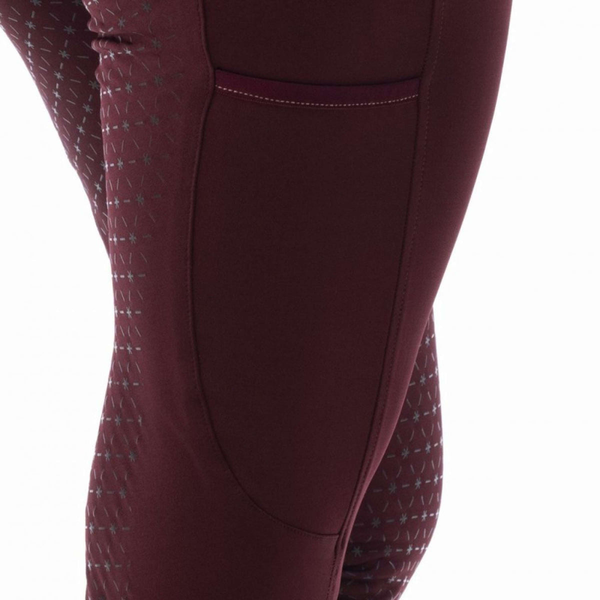 EQUITHÈME Reitleggings Lyly Kinder Rot/Rosa