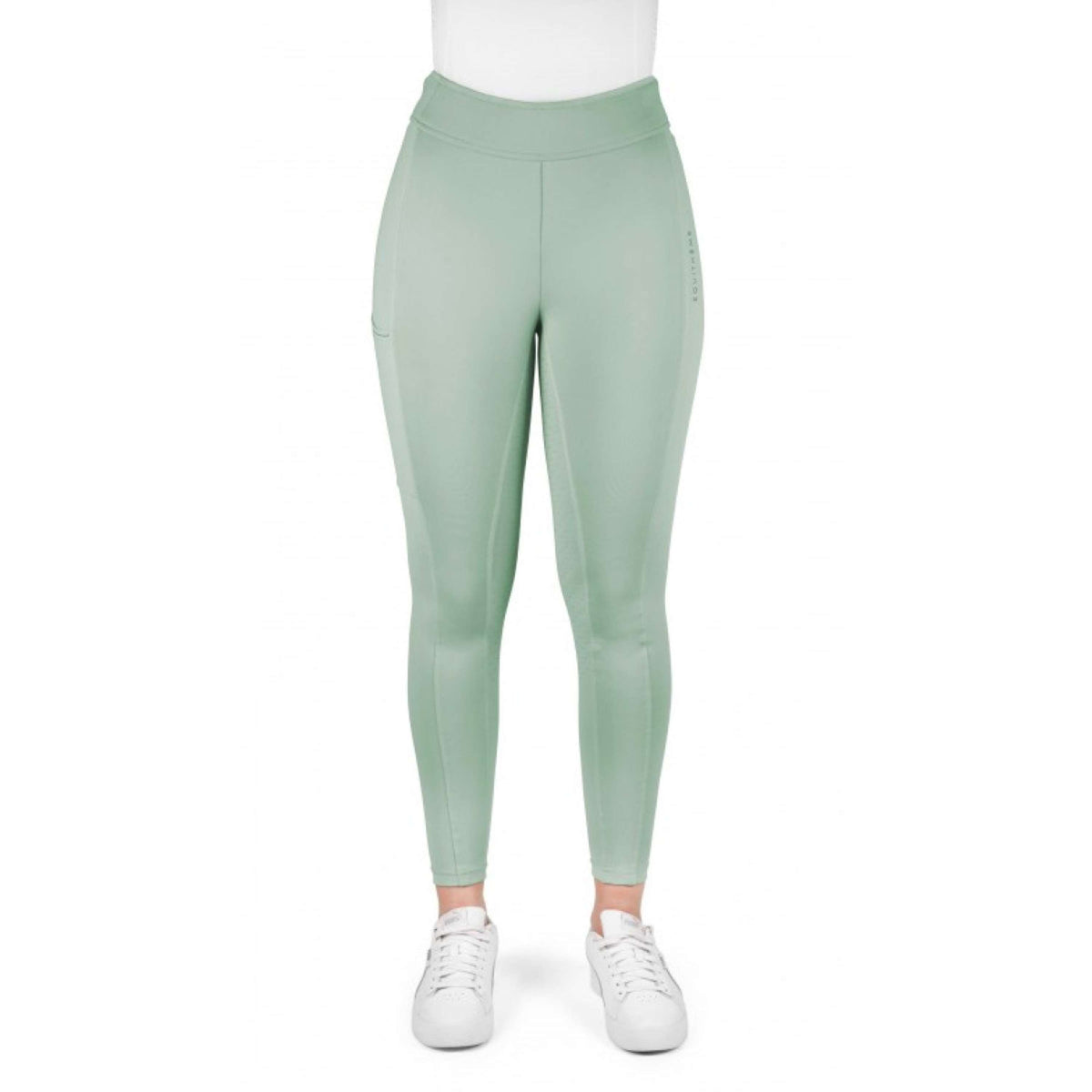 EQUITHÈME Reitleggings Birdy Full Grip Hellgrün