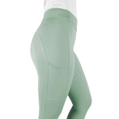 EQUITHÈME Reitleggings Birdy Full Grip Hellgrün
