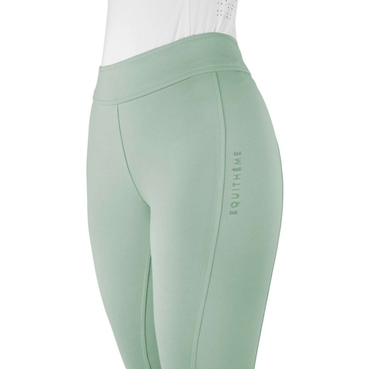 EQUITHÈME Reitleggings Birdy Full Grip Hellgrün