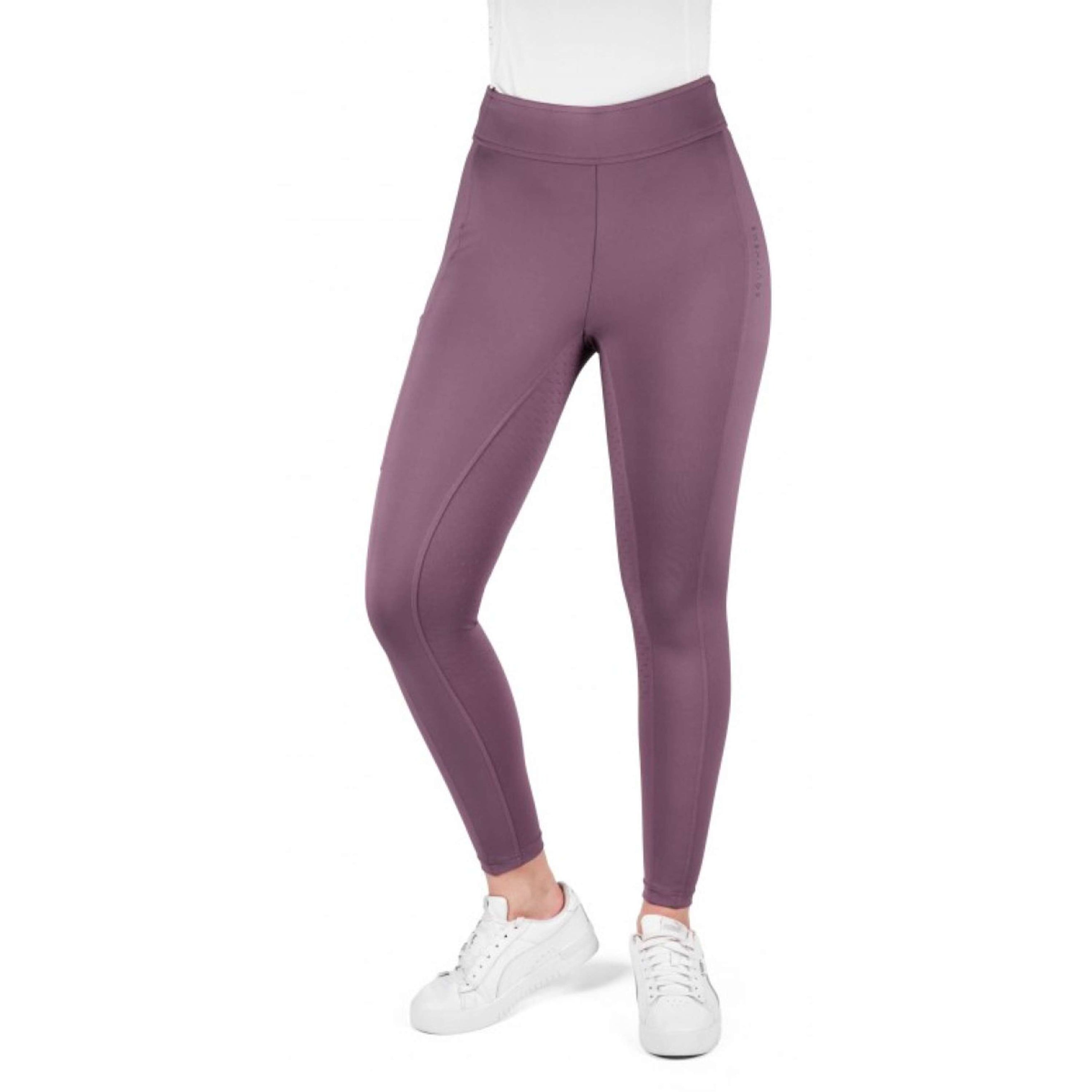 EQUITHÈME Reitleggings Birdy Full Grip Lila