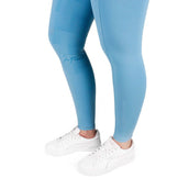 EQUITHÈME Reitleggings Fanny Full Grip Licht Blau