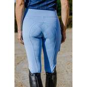 EQUITHÈME Reitleggings Fanny Full Grip Licht Blau