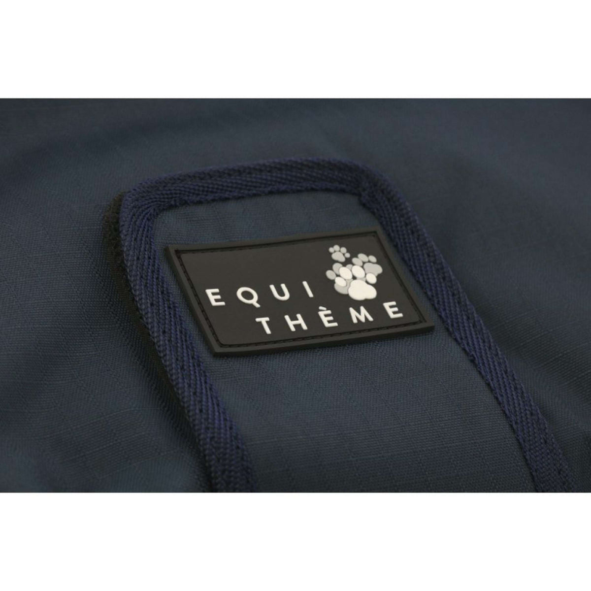 EQUITHÈME Hundedecke Tyrex 600D 220g Navy/Grün