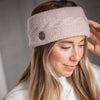 Pénélope Stirnband Mel Beige