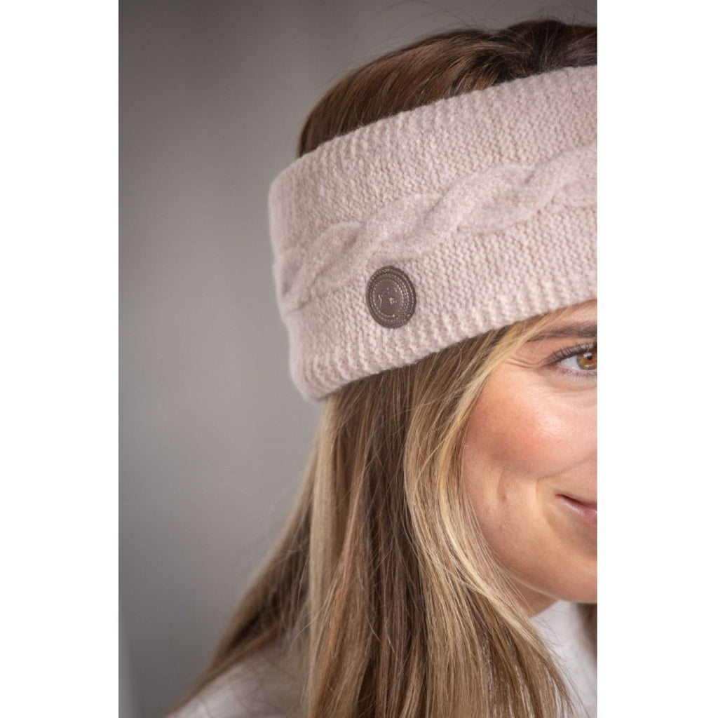 Pénélope Stirnband Mel Beige