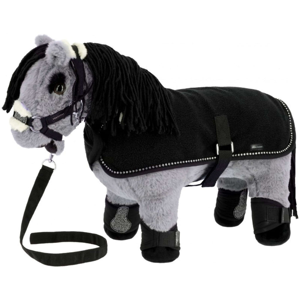 EQUITHÈME Gamaschen Pony Academy Schwarz Glitzer