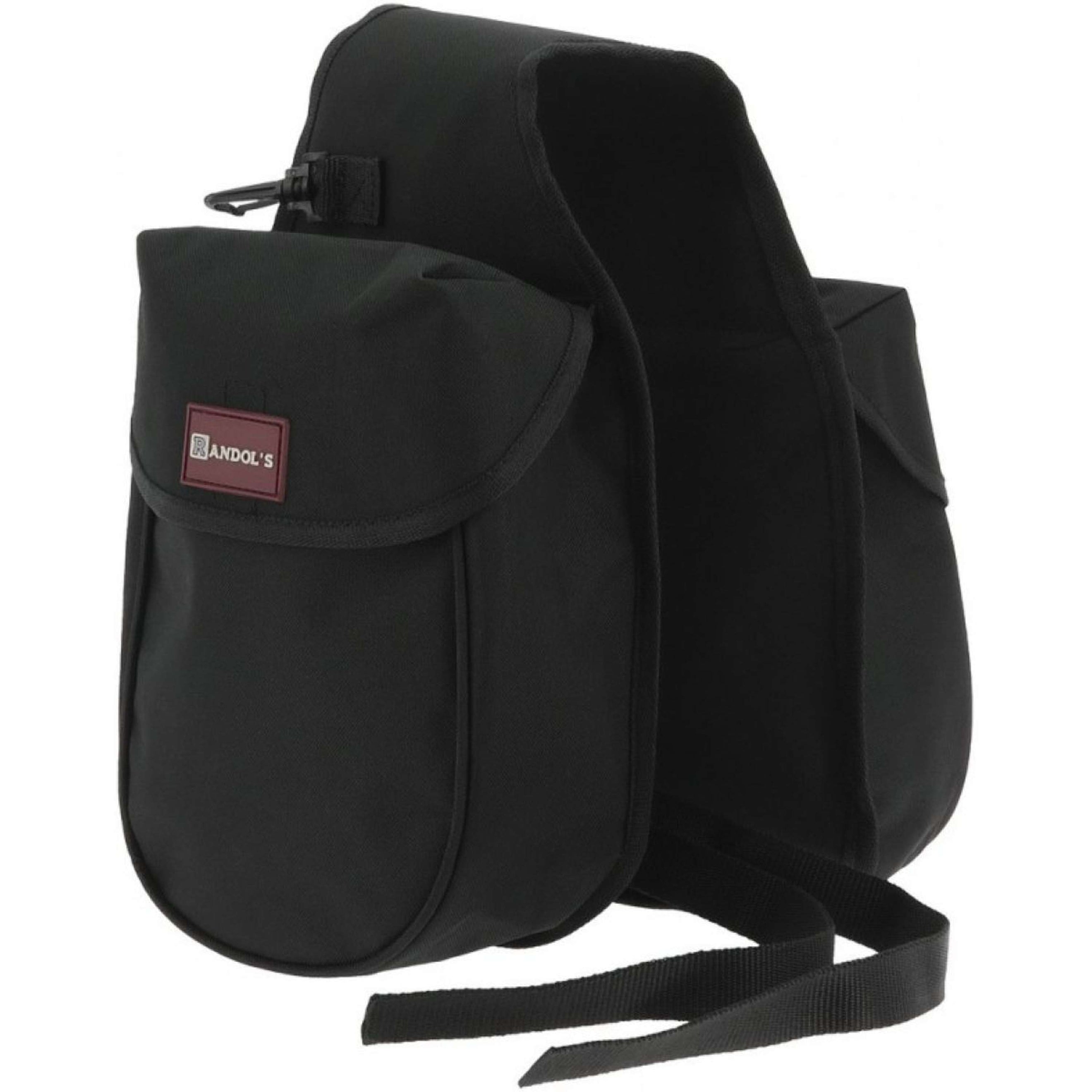 Randol's Doppelte Satteltasche Front Schwarz Randol's Doppelte Satteltasche Front Schwarz