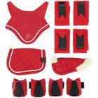 EQUITHÈME Pony Academy Zubehörset Mini Rot