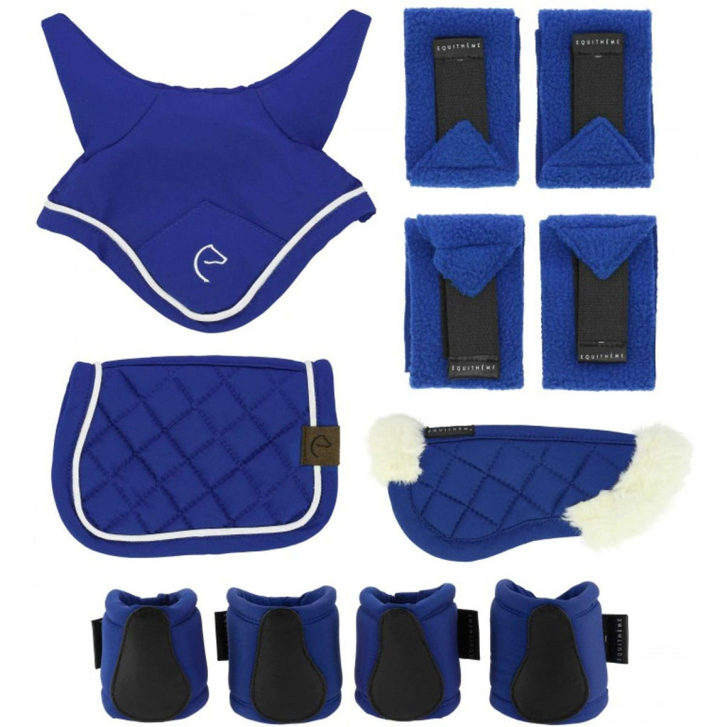 EQUITHÈME Pony Academy Zubehörset Mini Königsblau