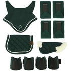 EQUITHÈME Pony Academy Zubehörset Mini Dunkel grün
