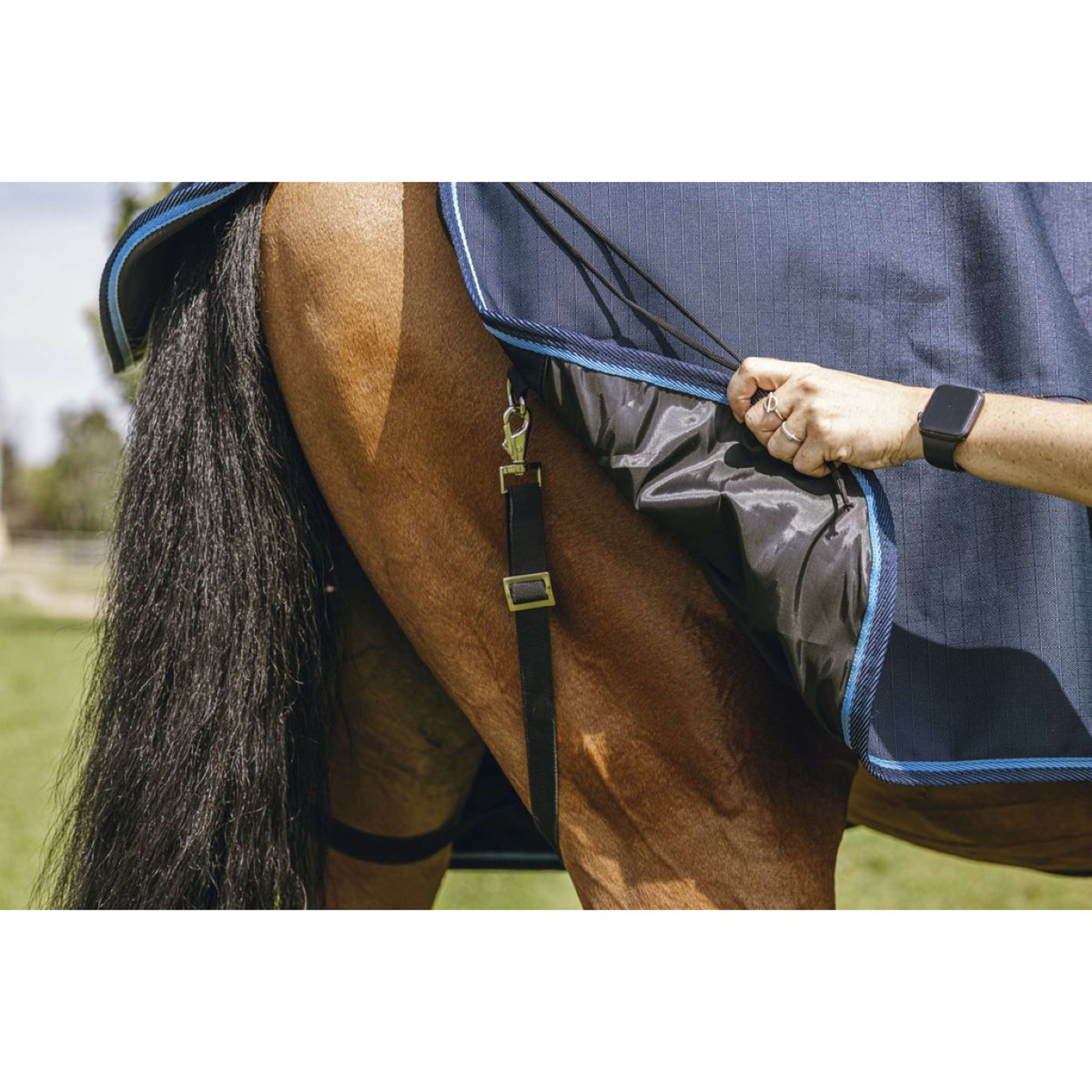 Riding World Outdoordecke Eco 600D Combo 220g Navy Riding World Outdoordecke Eco 600D Combo 220g Navy