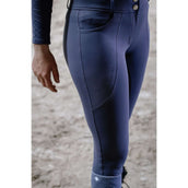 EQUITHÈME Reithose Elsa Full Grip Blau