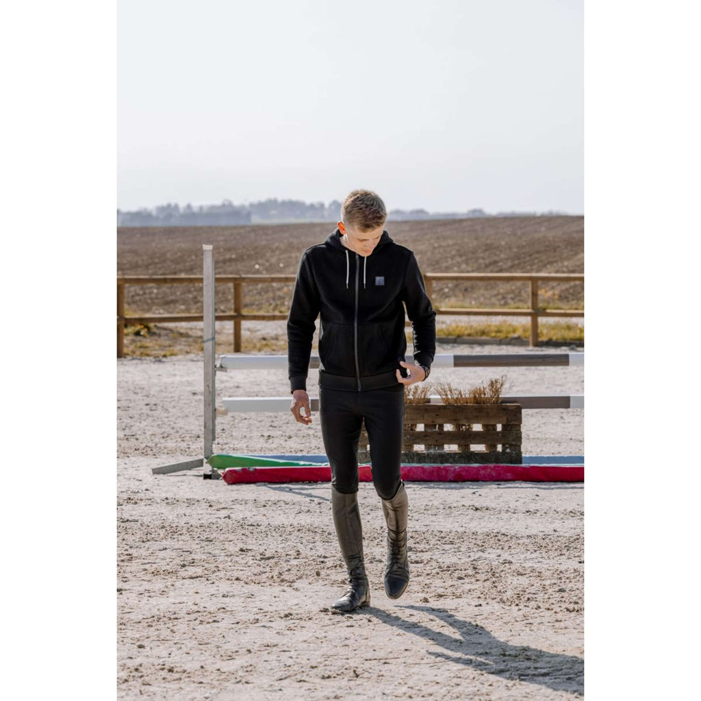 EQUITHÈME Jacke Heated Owen Schwarz