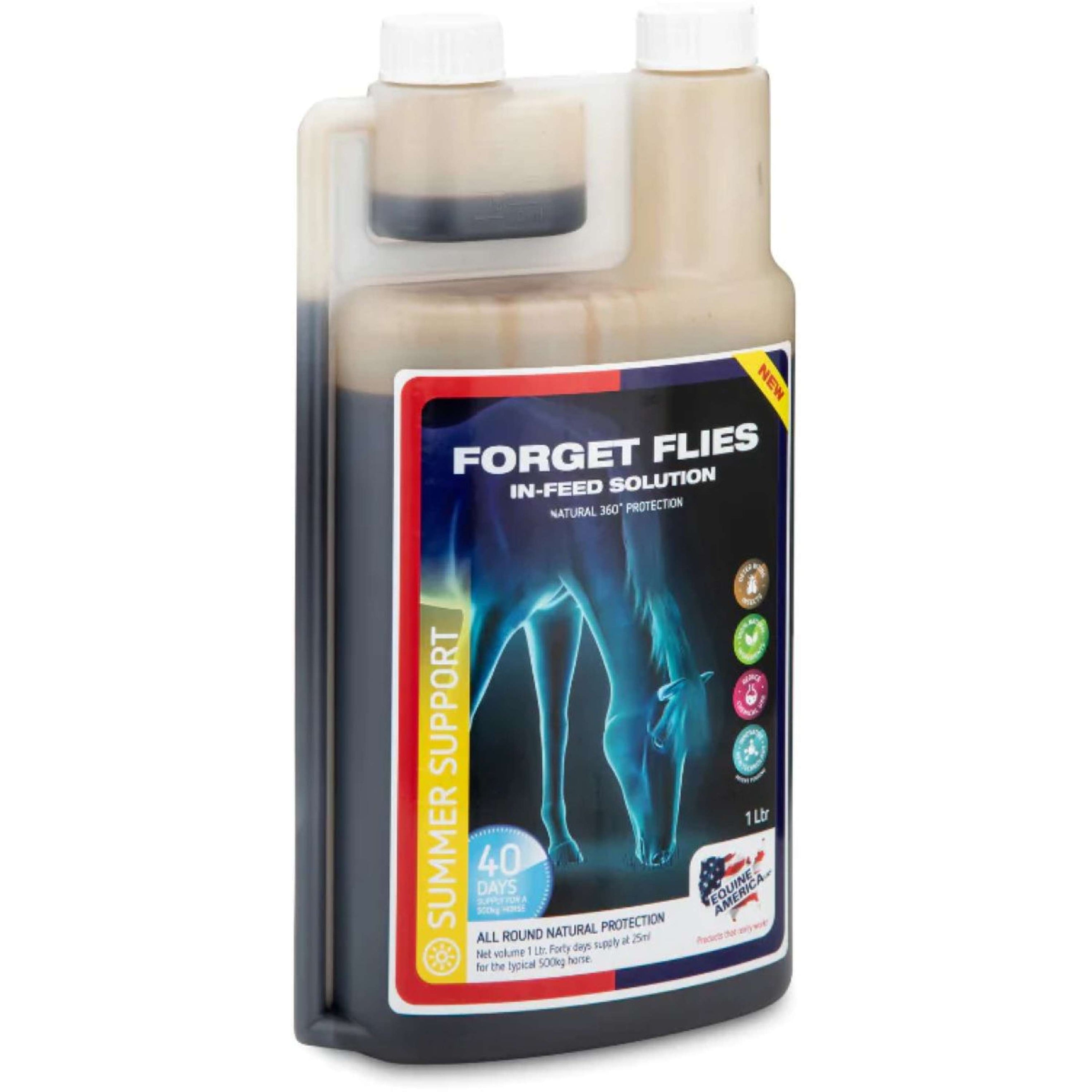 Equine America Forget Flies In-Feed Solution Equine America Forget Flies In-Feed Solution