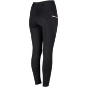 EQPRO Reitleggings Sofia Full Grip Schwarz
