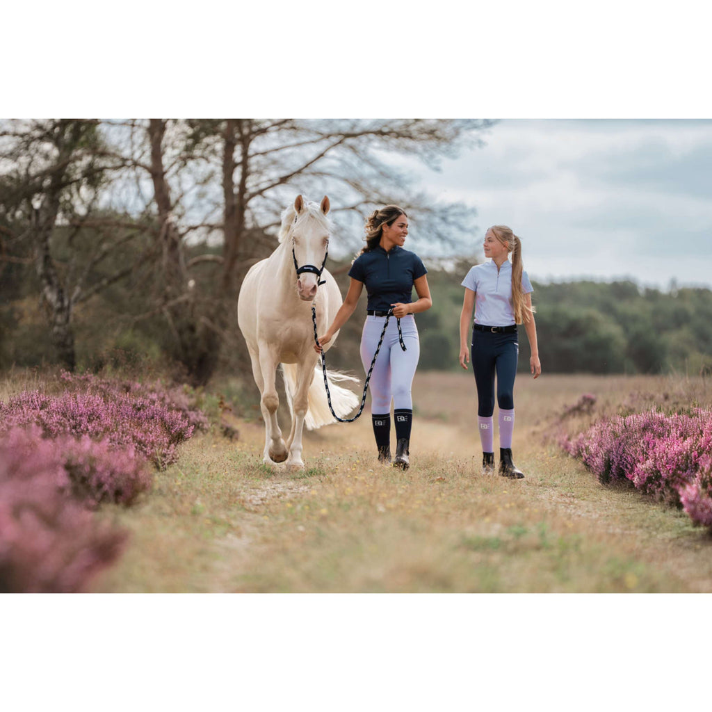 EQPRO Reitleggings Sofia Full Grip Lilac Coral