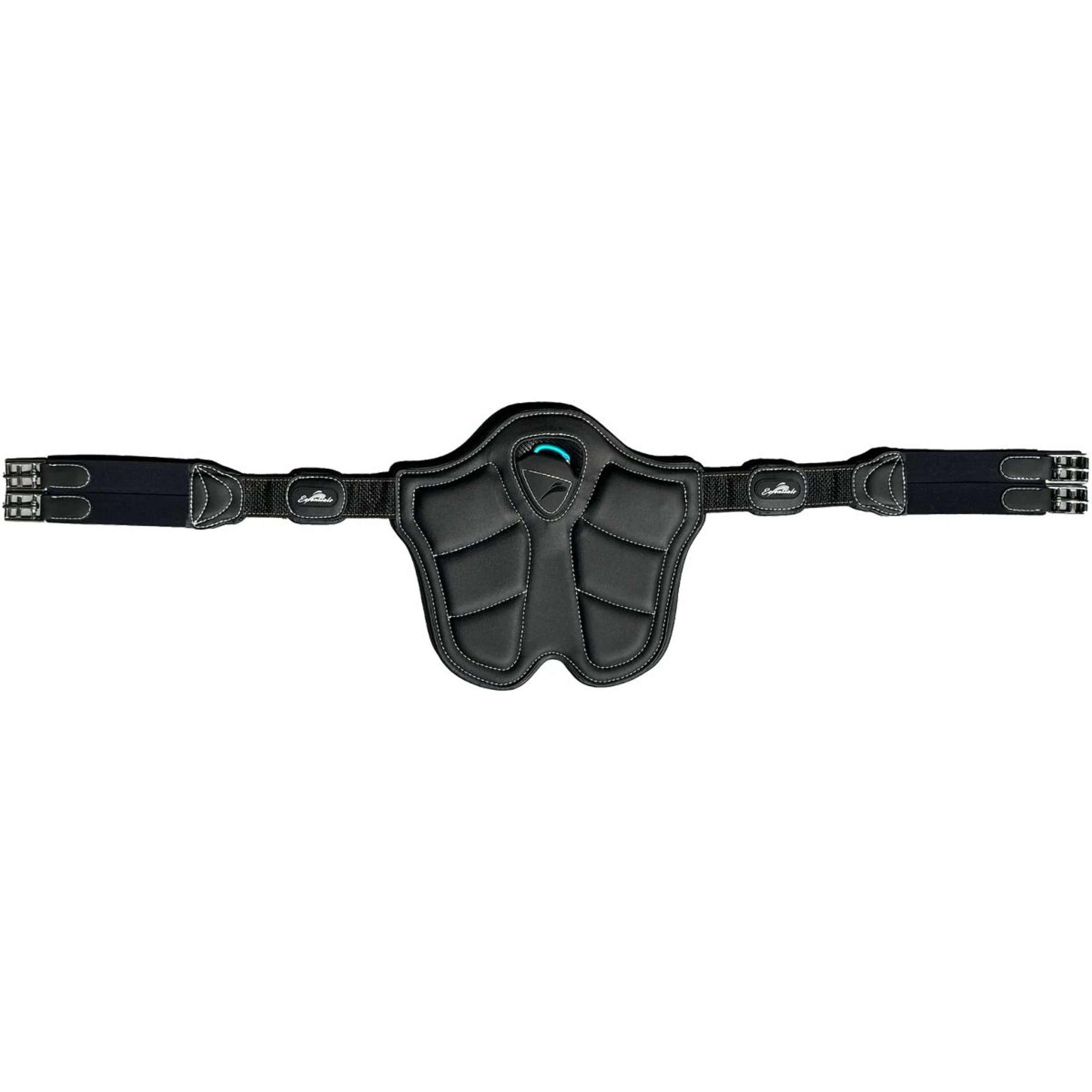 eQuick Spring Sattelgurt Skyride Fluffy Schwarz eQuick Spring Sattelgurt Skyride Fluffy Schwarz