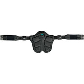 eQuick Spring Sattelgurt Skyride Fluffy Schwarz