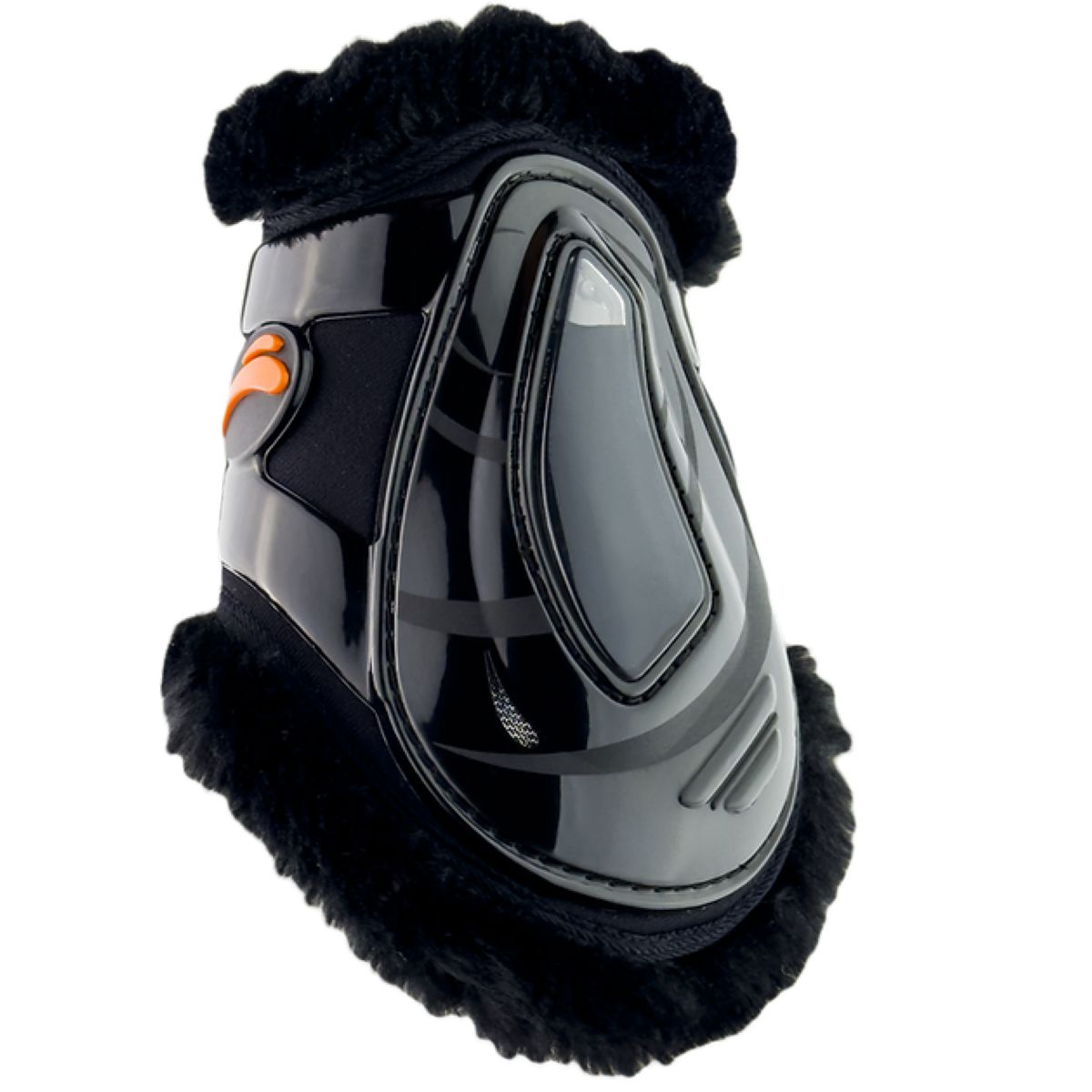 eQuick Gamaschen Airshock legend Fluffy Hinter Schwarz