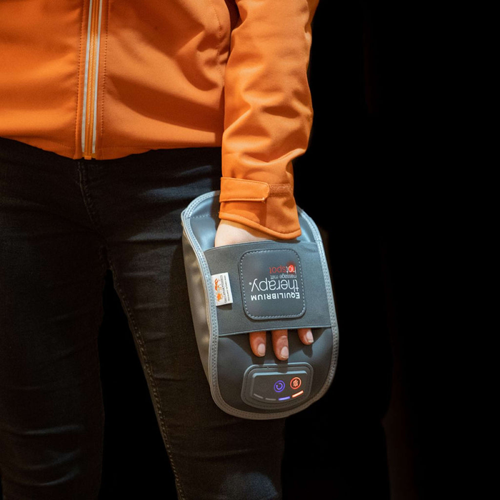 Equilibrium Massagehandschuh Hotspot Grau