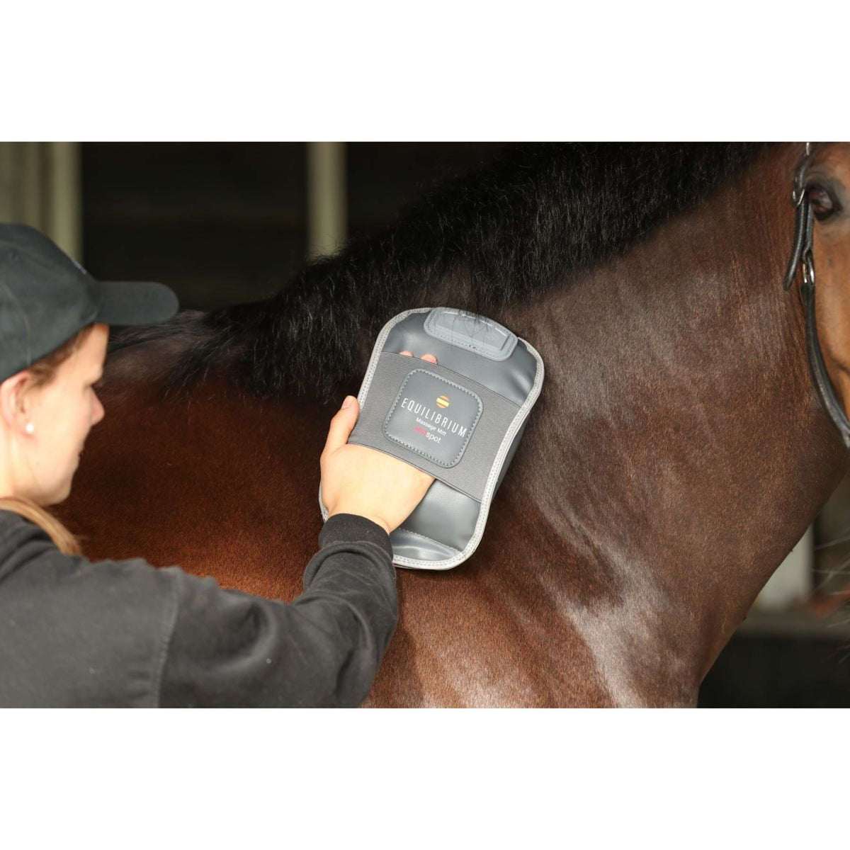 Equilibrium Massagehandschuh Hotspot Grau