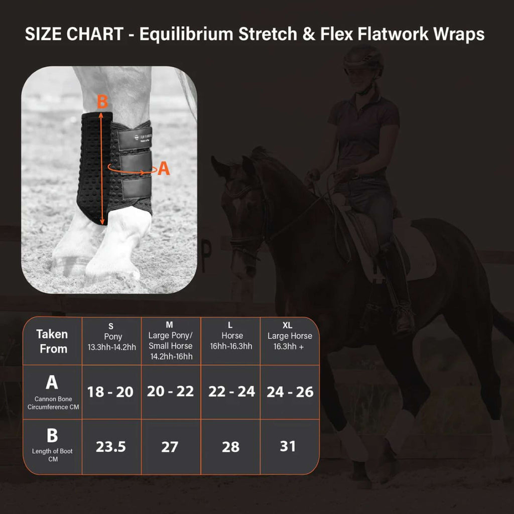 Equilibrium Gamaschen Stretch & Flex Flatwork Weiß