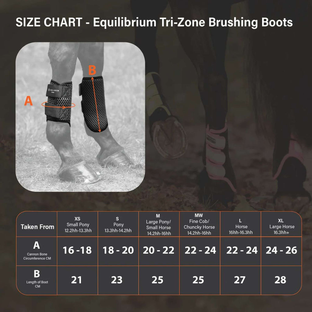 Equilibrium Gamaschen Tri-Zone Schwarz