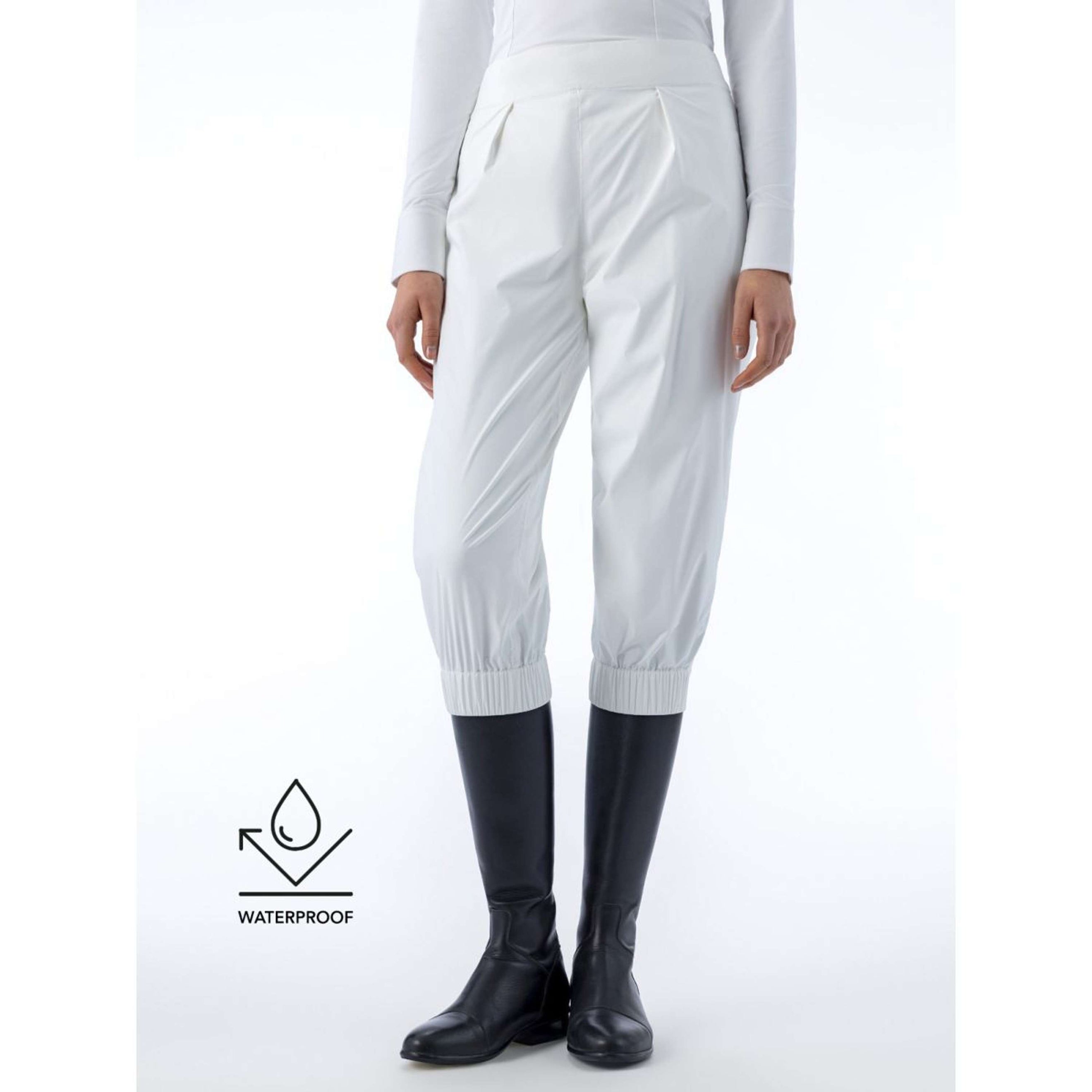 Equiline Regenhose Storm Weiß
