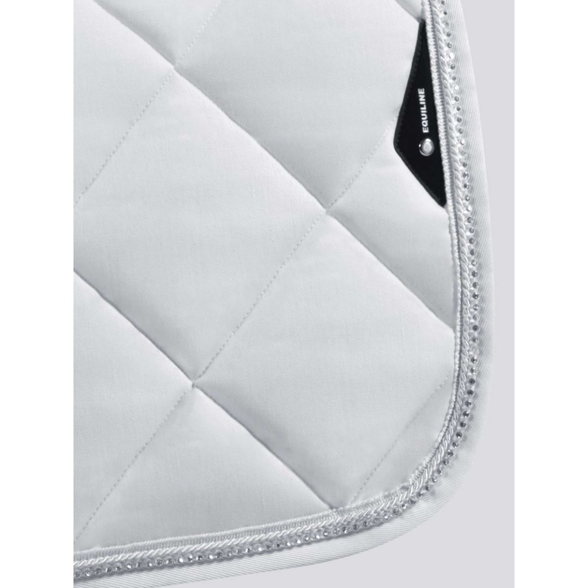 Equiline Schabracke Rombo Eqglow Dressur Weiß