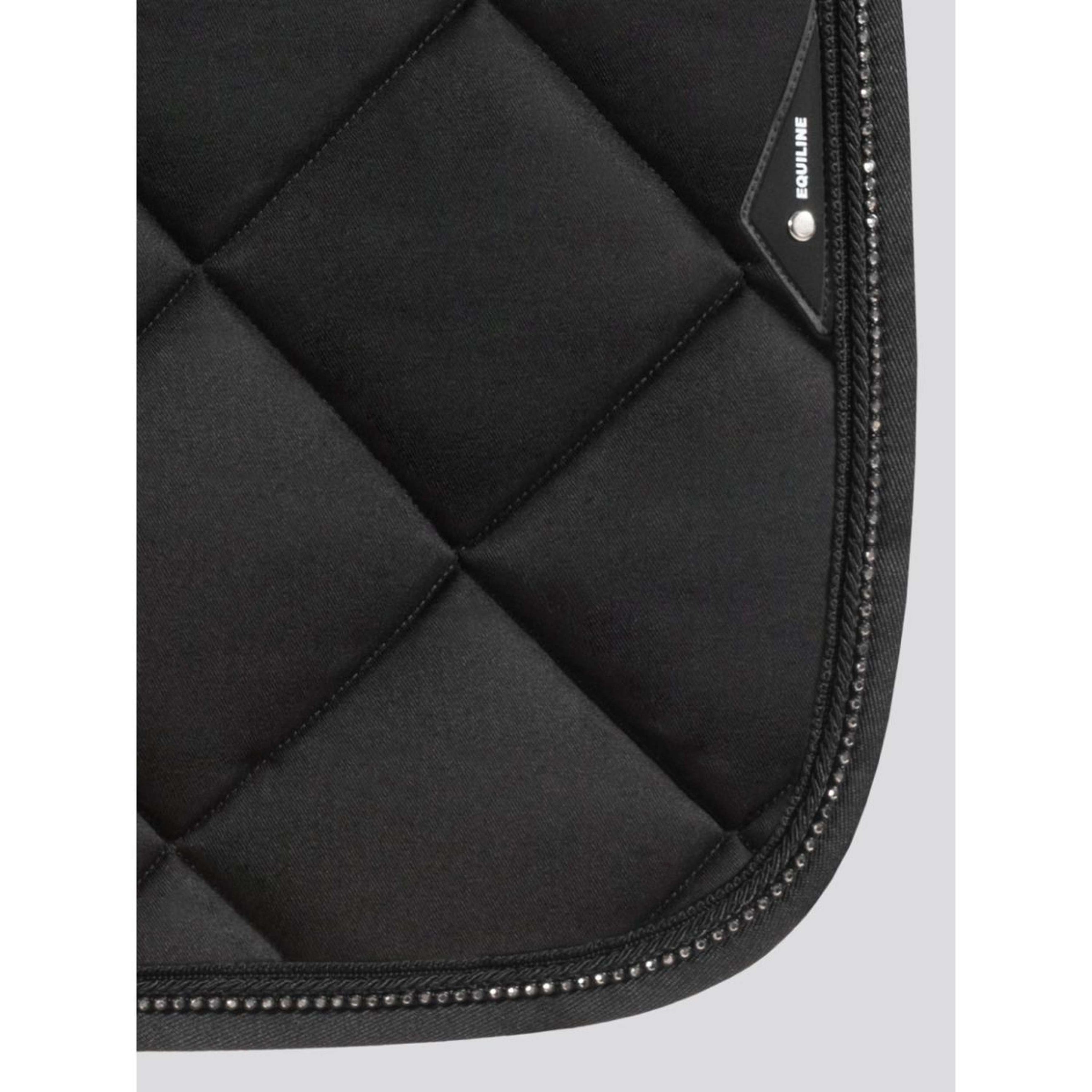 Equiline Schabracke Rombo Eqglow Dressur Schwarz Equiline Schabracke Rombo Eqglow Dressur Schwarz