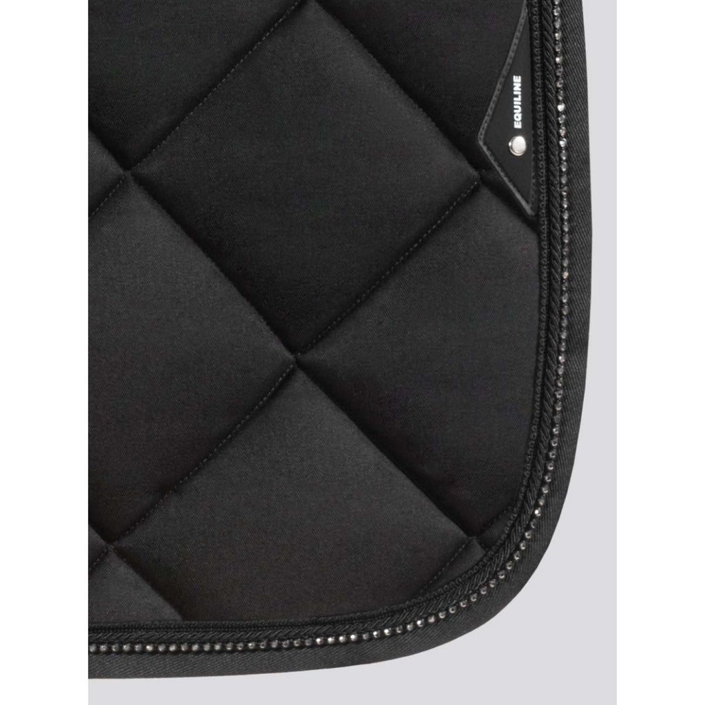 Equiline Schabracke Rombo Eqglow Dressur Schwarz