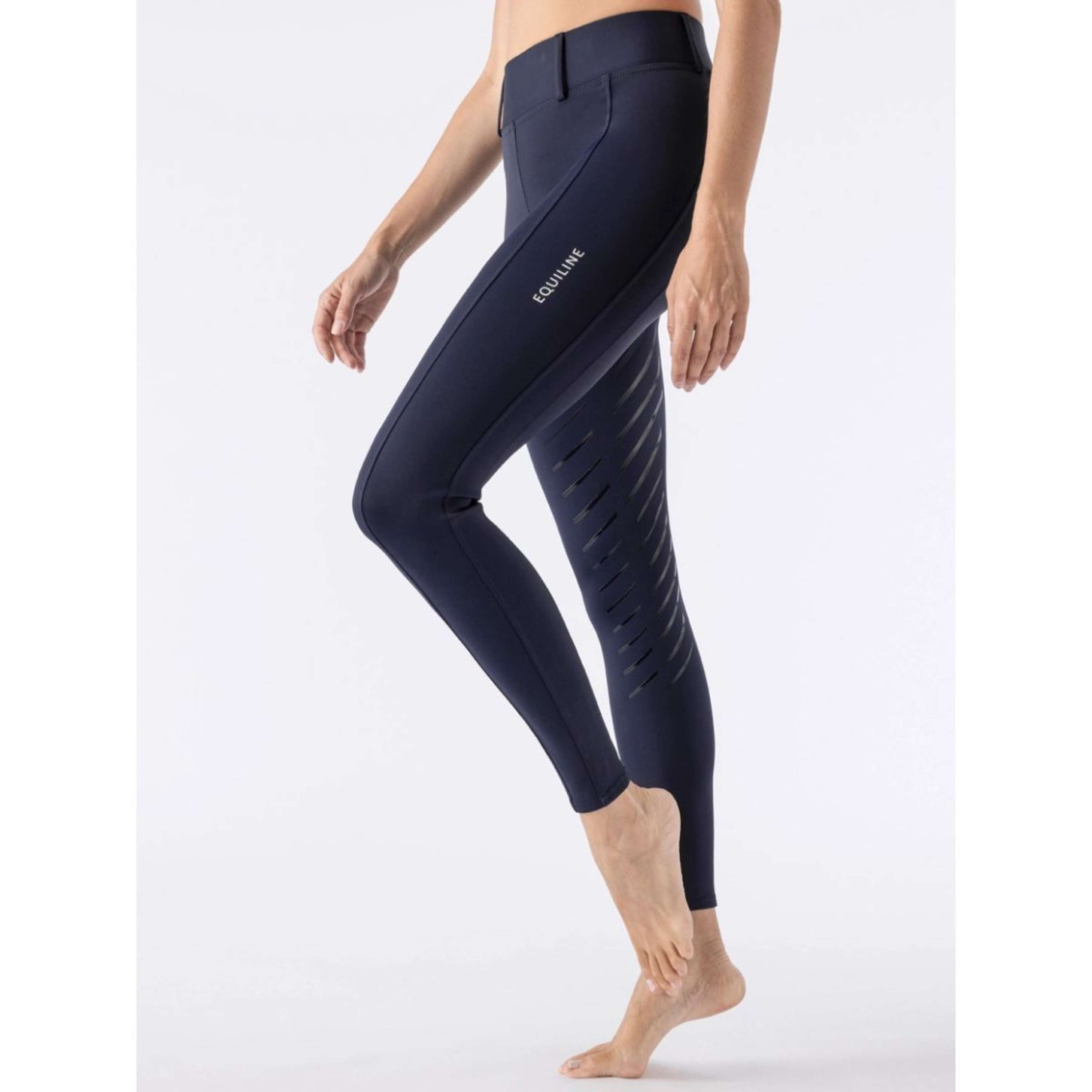 Equiline Reitleggings Carbef Full Grip Navy Equiline Reitleggings Carbef Full Grip Navy