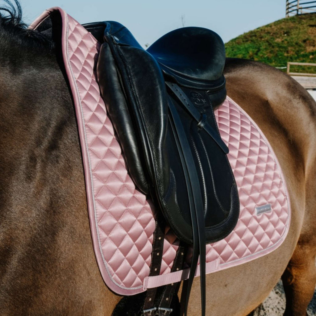 EQUITHÈME Schabracke Nacre Dressur Rosa