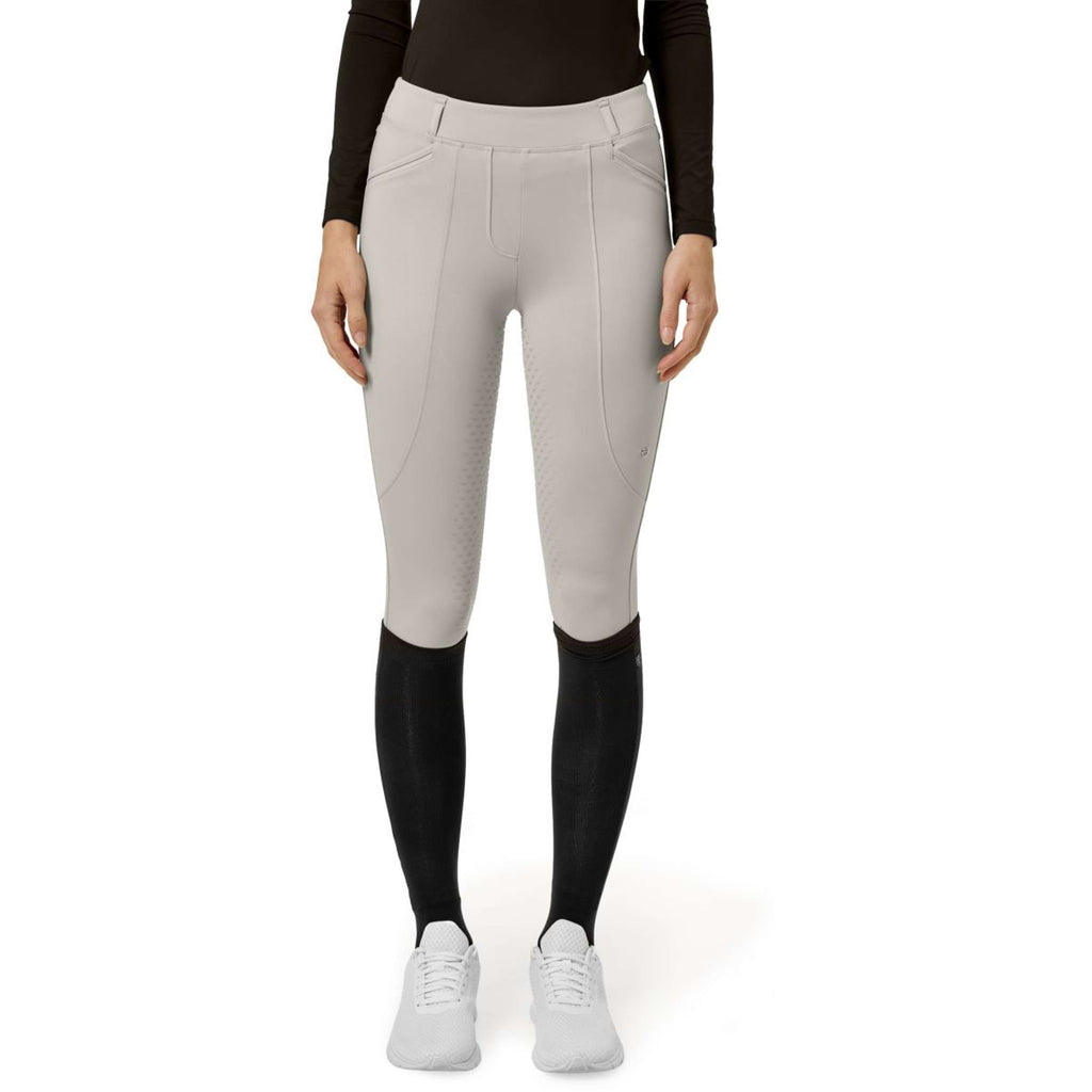 Equestrian Stockholm Reitleggings Premium Full Grip Greige