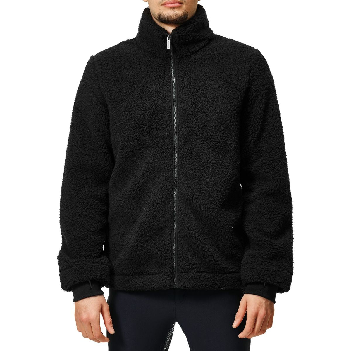 Equestrian Stockholm Jack Teddy Fleece Men Schwarz