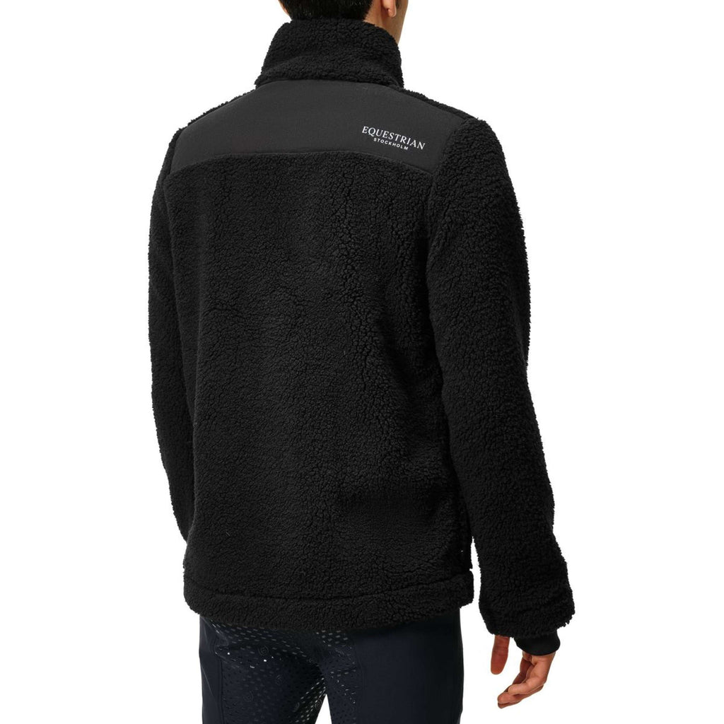 Equestrian Stockholm Jack Teddy Fleece Men Schwarz