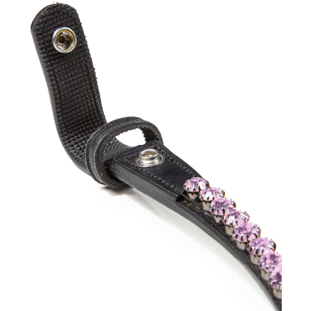 Equestrian Stockholm Stirnriemen Faded 8mm Rosa