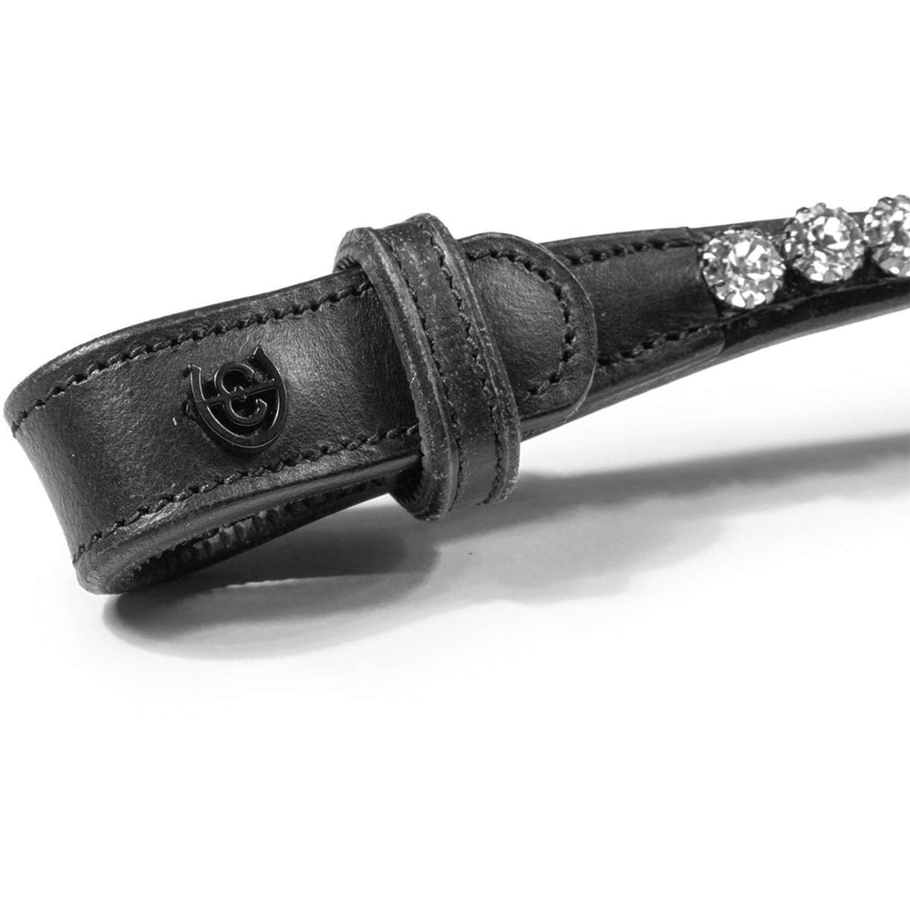 Equestrian Stockholm Stirnriemen Faded 8mm Crystal