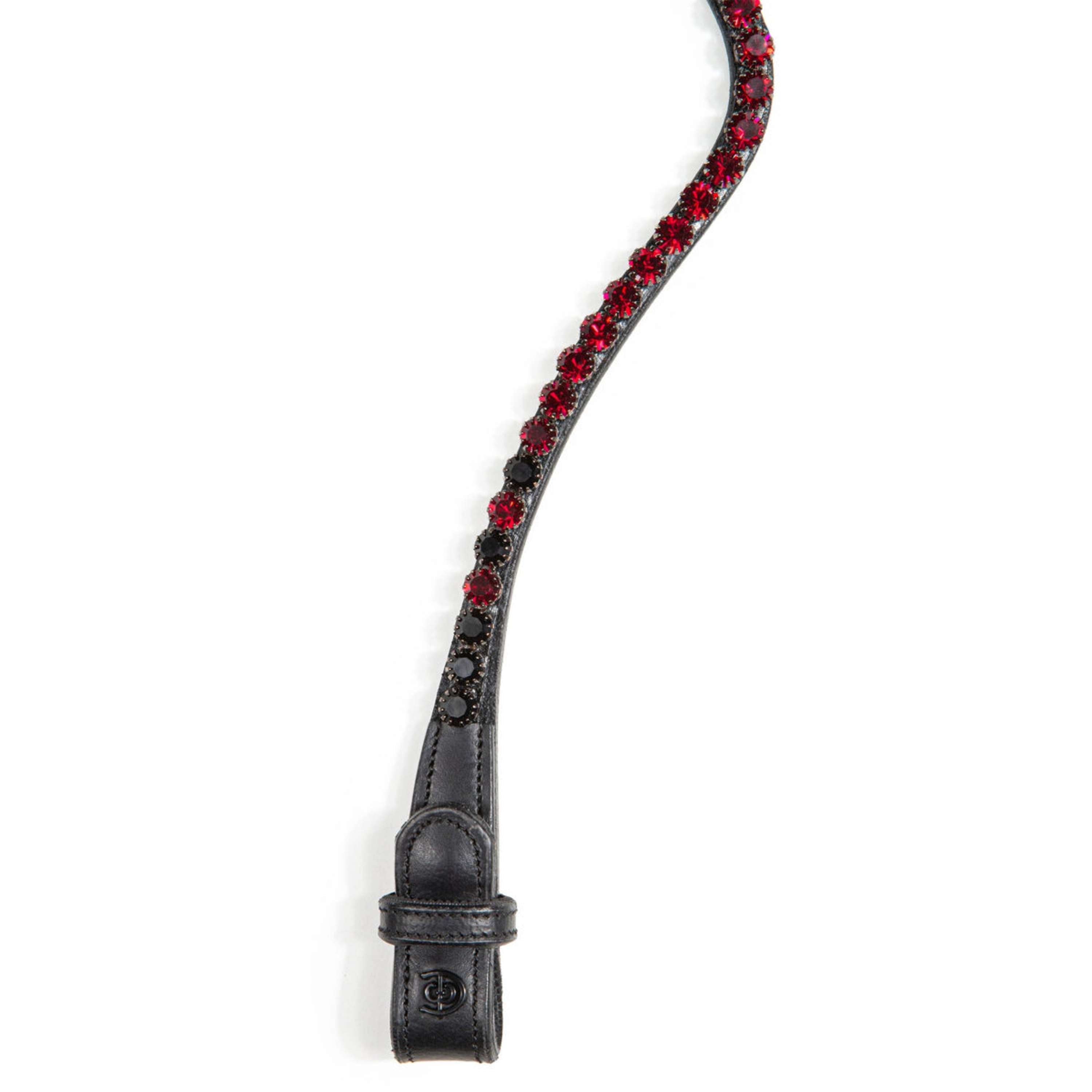 Equestrian Stockholm Stirnriemen Faded 8mm Merlot